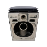 Унітаз підвісний Qtap Scorpio Ultra Quiet безобідковий з сидінням Soft-close MATT BLACK QT14332380AMB Фото - 6