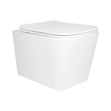 Унитаз подвесной Qtap Tern Ultra Quiet безободковый с сиденьем Soft-close WHITE QT17332303AW