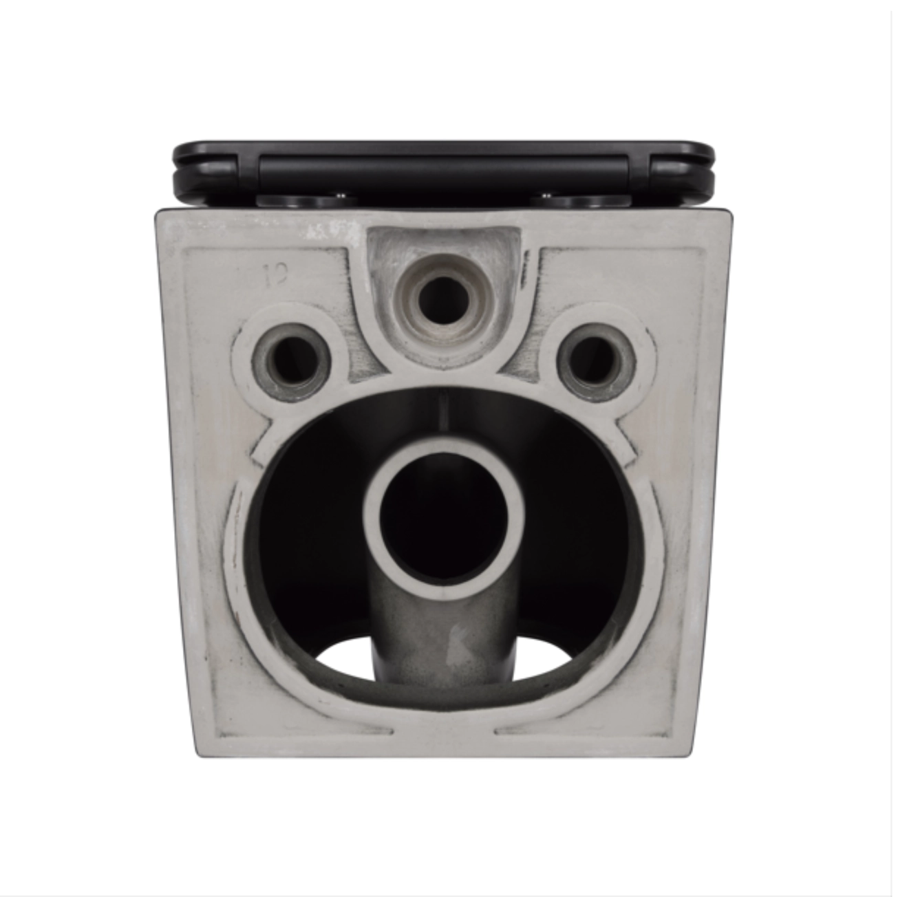 Унитаз подвесной Qtap Tern New Ultra Quiet безободковый с сиденьем Soft-close MATT BLACK QT17332303ASMB Фото - 6