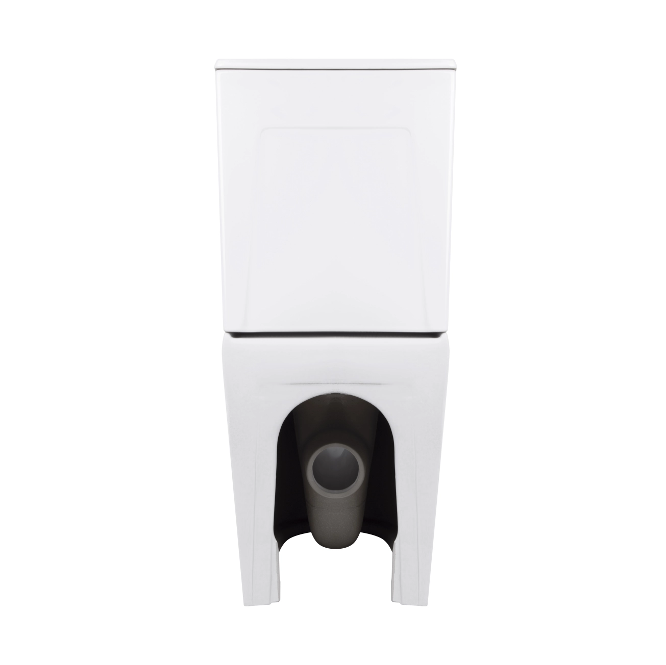 Унітаз підлоговий Qtap Virgo Ultra Quiet безобідковий з сидінням Soft-close WHITE QT18226092AW Фото - 6
