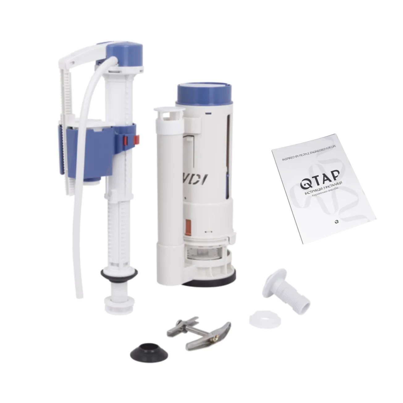 Унітаз-моноблок підлоговий Qtap Swan Ultra Quiet безобідковий з сидінням Soft-close WHITE QT16226080AW Фото - 8