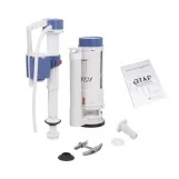 Унітаз-моноблок підлоговий Qtap Swan Ultra Quiet безобідковий з сидінням Soft-close WHITE QT16226080AW Фото - 8