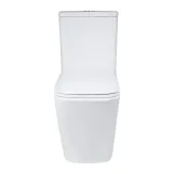 Унитаз напольный Qtap Tern безбачковый Ultra Quiet безободковый безободковый с сиденьем Soft-close WHITE QT17223303AW Фото - 7