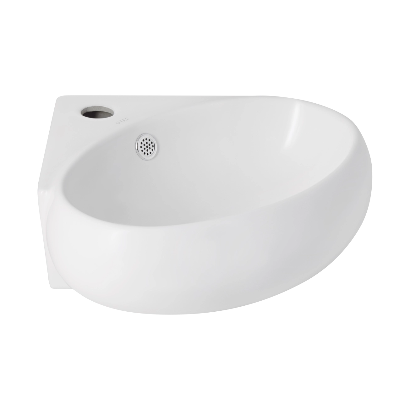 Раковина Qtap Leo 380x360x130 White QT11115010WN
