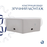 Раковина Qtap Leo 380x360x130 White QT11115010WN Фото - 4