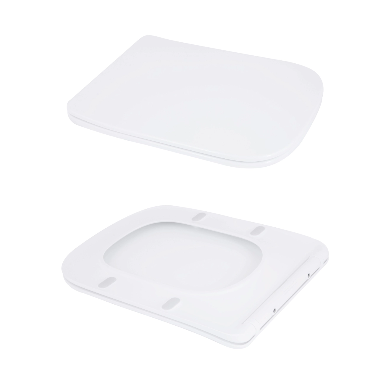 Унитаз напольный Qtap Stenava Rimless безободковый с сиденьем Soft-close WHITE QT27228303W Фото - 7