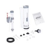 Унитаз напольный Qtap Stenava Rimless безободковый с сиденьем Soft-close WHITE QT27228303W Фото - 8