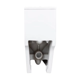 Унітаз-моноблок підлоговий Qtap Kolibri Ultra Quiet безобідковий з сидінням Soft-close WHITE QT10226380W Фото - 5