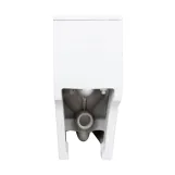 Унитаз-моноблок напольный Qtap Kolibri Ultra Quiet безободковый с сиденьем Soft-close WHITE QT10226380W Фото - 5