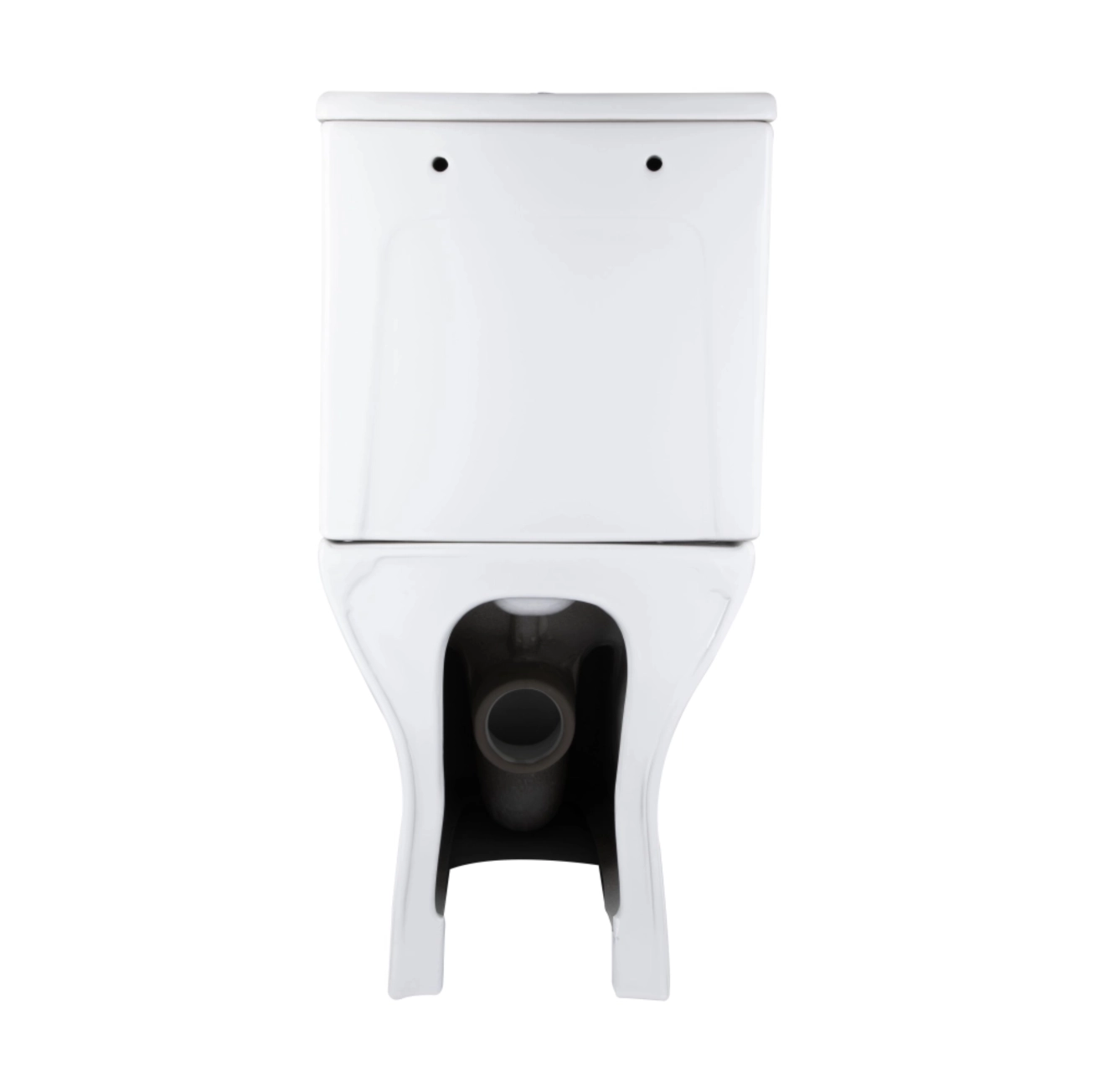 Унітаз підлоговий Qtap Aries Rimless безобідковий з сидінням Soft-close WHITE QT03228302W Фото - 6