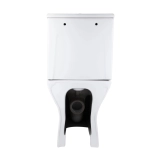 Унітаз підлоговий Qtap Aries Rimless безобідковий з сидінням Soft-close WHITE QT03228302W Фото - 6