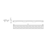 Решетка для линейного трапа Qtap Grate FD700 (NKS) Решетка для линейного трапа Qtap Grate FD700 (NKS) Фото - 1