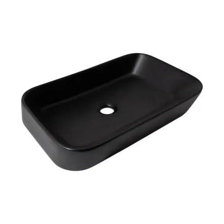 Раковина-чаша Qtap Scorpio 550х390 Керамика Черный (SD00052895)