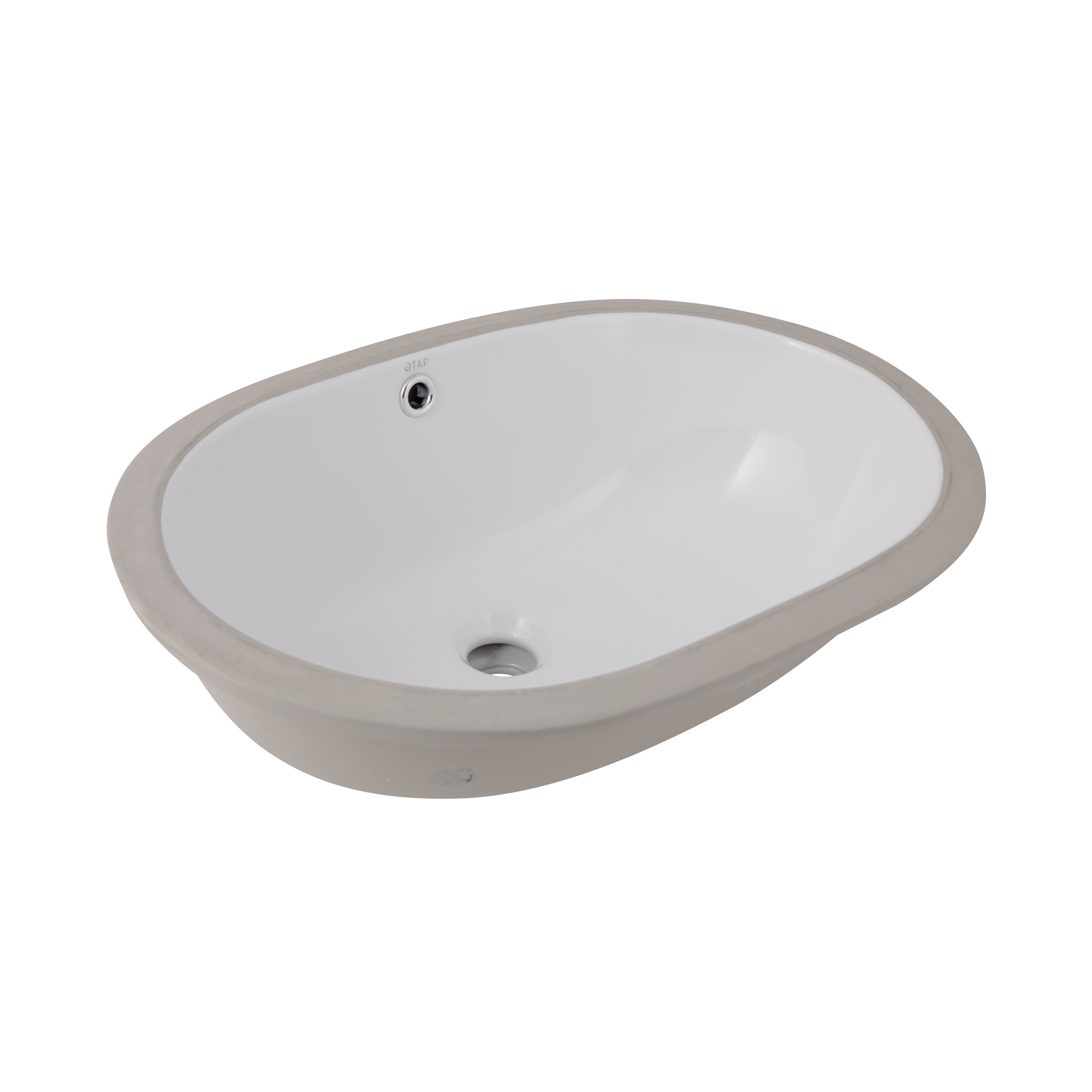 Раковина Qtap Stork 570x390x210 White QT15110522W