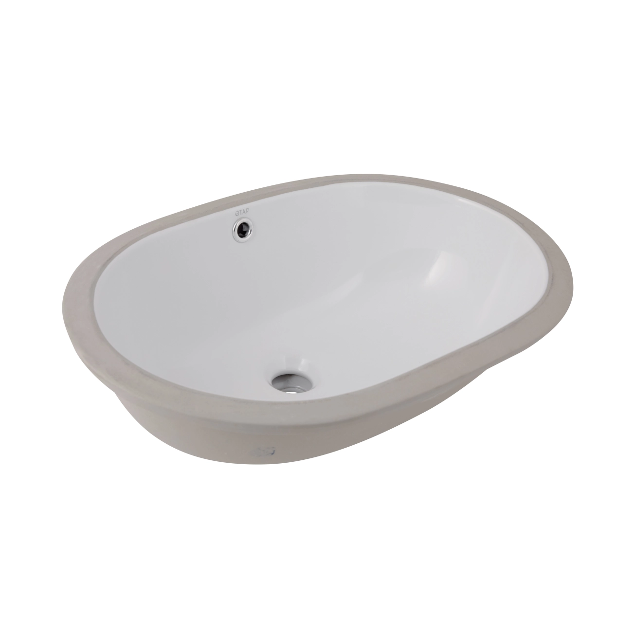 Раковина Qtap Stork 570x390x210 White QT15110522W