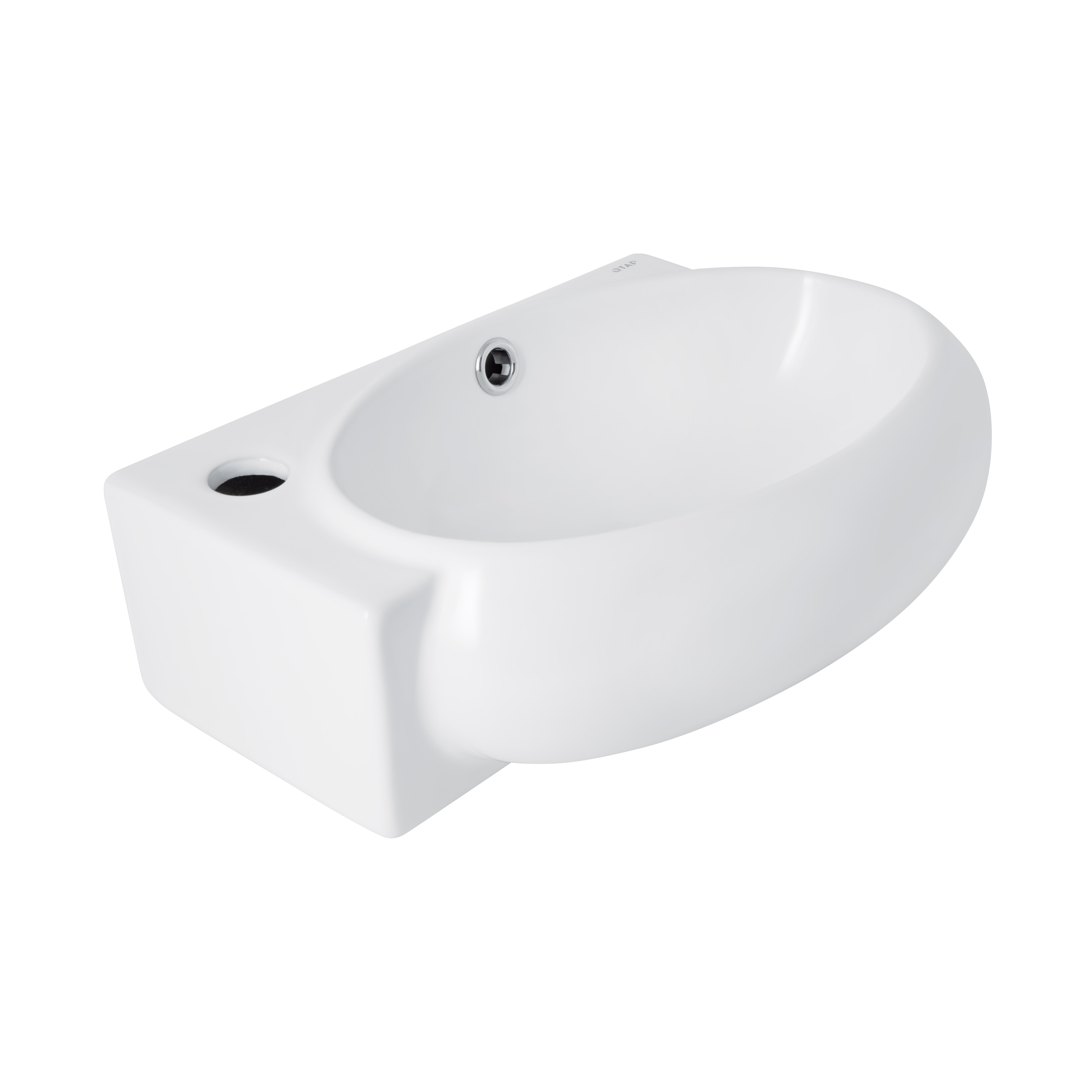 Раковина Qtap Leo 430x285x160 White QT11111008RW