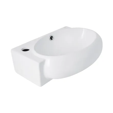 Раковина Qtap Leo 430x285x160 White QT11111008RW