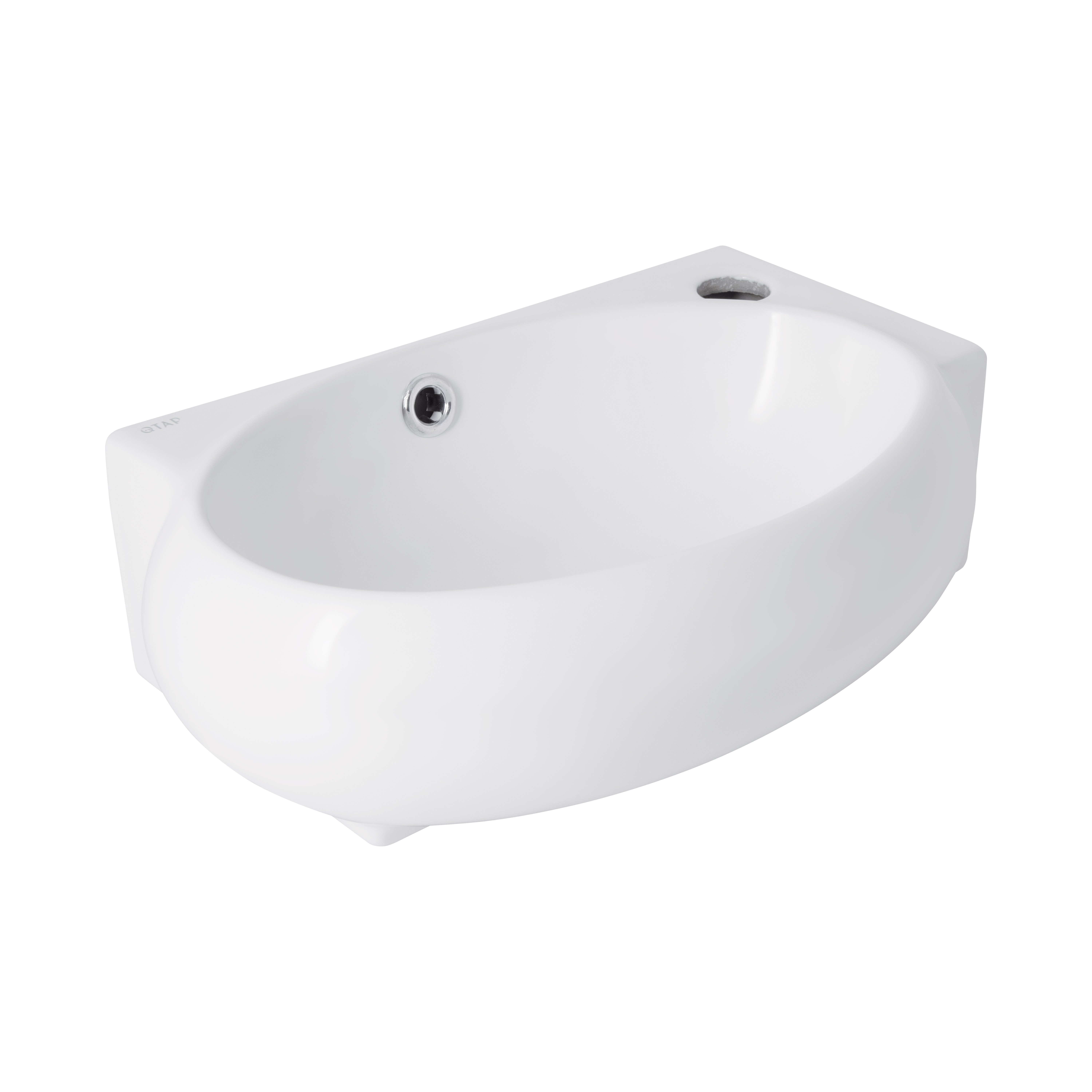 Раковина Qtap Leo 430x285x160 White QT11111008LW