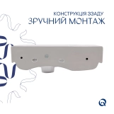 Раковина Qtap Tern 450х250х158 White QT1711H02RW Фото - 4