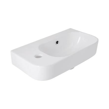 Раковина Qtap Tern 450х250х158 White QT1711H02RW