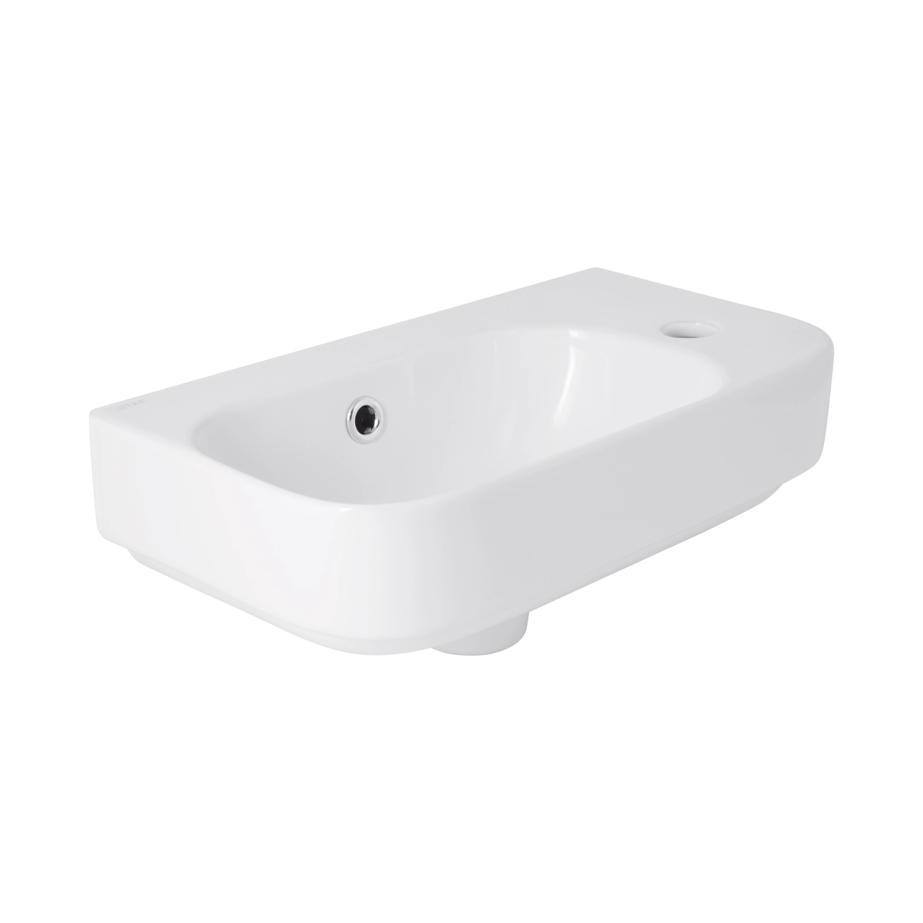 Раковина Qtap Tern 450х250х158 White QT1711H02LW