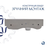 Раковина Qtap Tern 450х250х158 White QT1711H02LW Фото - 4