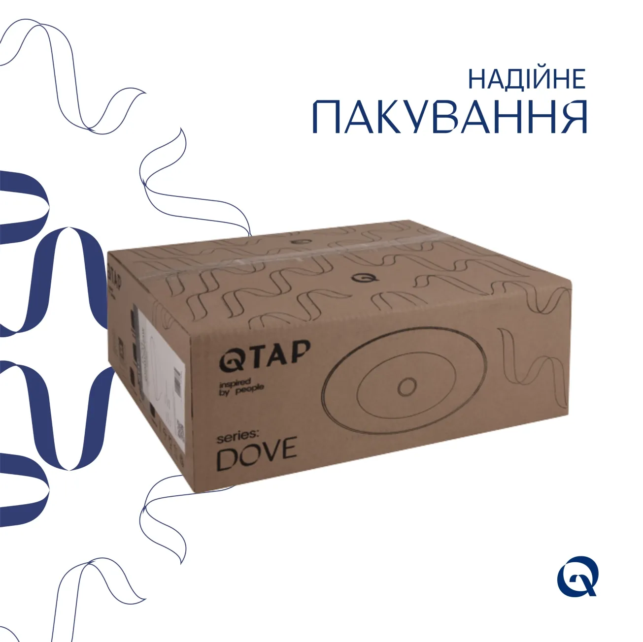 Раковина-чаша Qtap Dove 415x340x140 White QT06116062AW Фото - 4