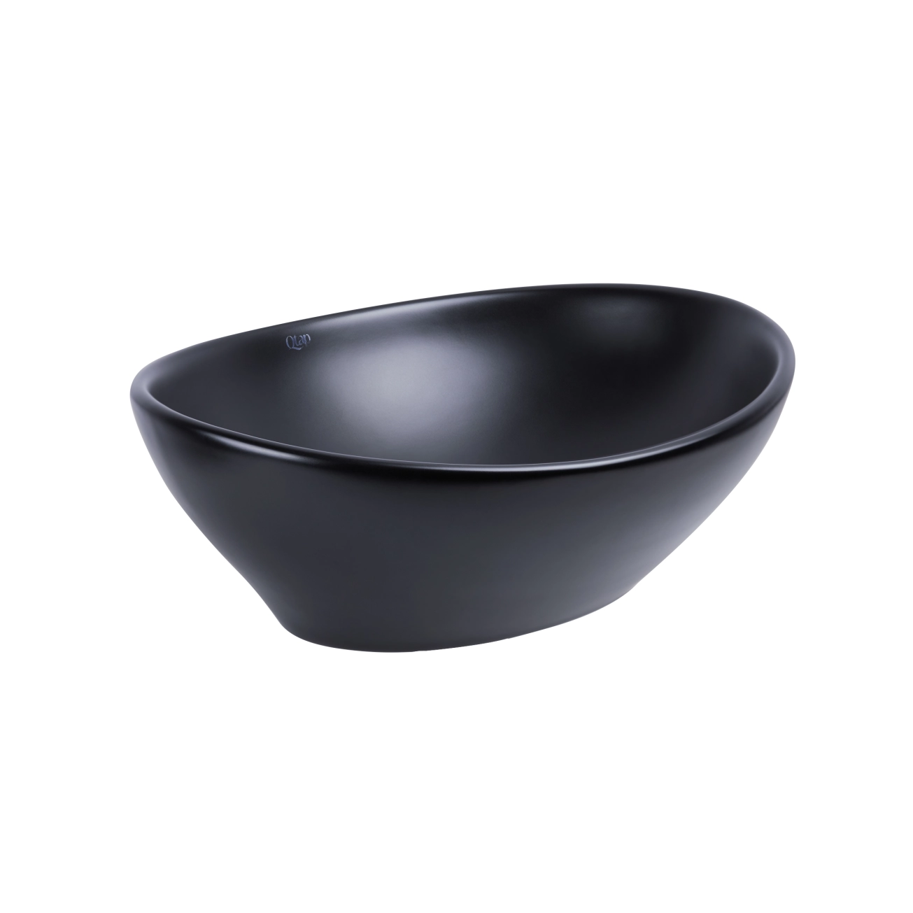 Раковина-чаша Qtap Dove 415x340x140 Matt black QT06116062AMB Фото - 3