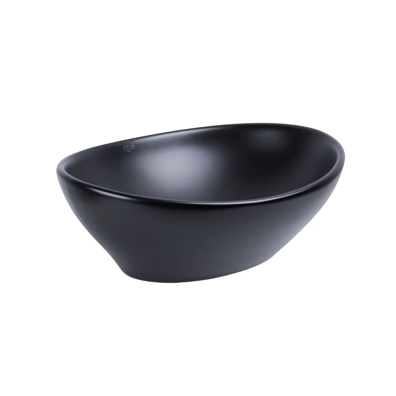 Раковина-чаша Qtap Dove 415x340x140 Matt black QT06116062AMB Фото - 3
