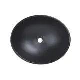 Раковина-чаша Qtap Dove 415x340x140 Matt black QT06116062AMB