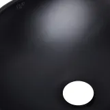 Раковина-чаша Qtap Dove 415x340x140 Matt black QT06116062AMB Фото - 4