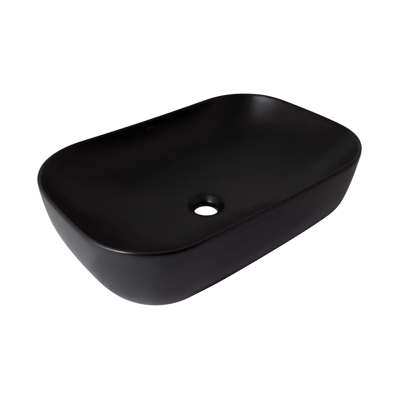 Раковина-чаша Qtap Robin 600x390x150 Matt black QT132143PMBMBN