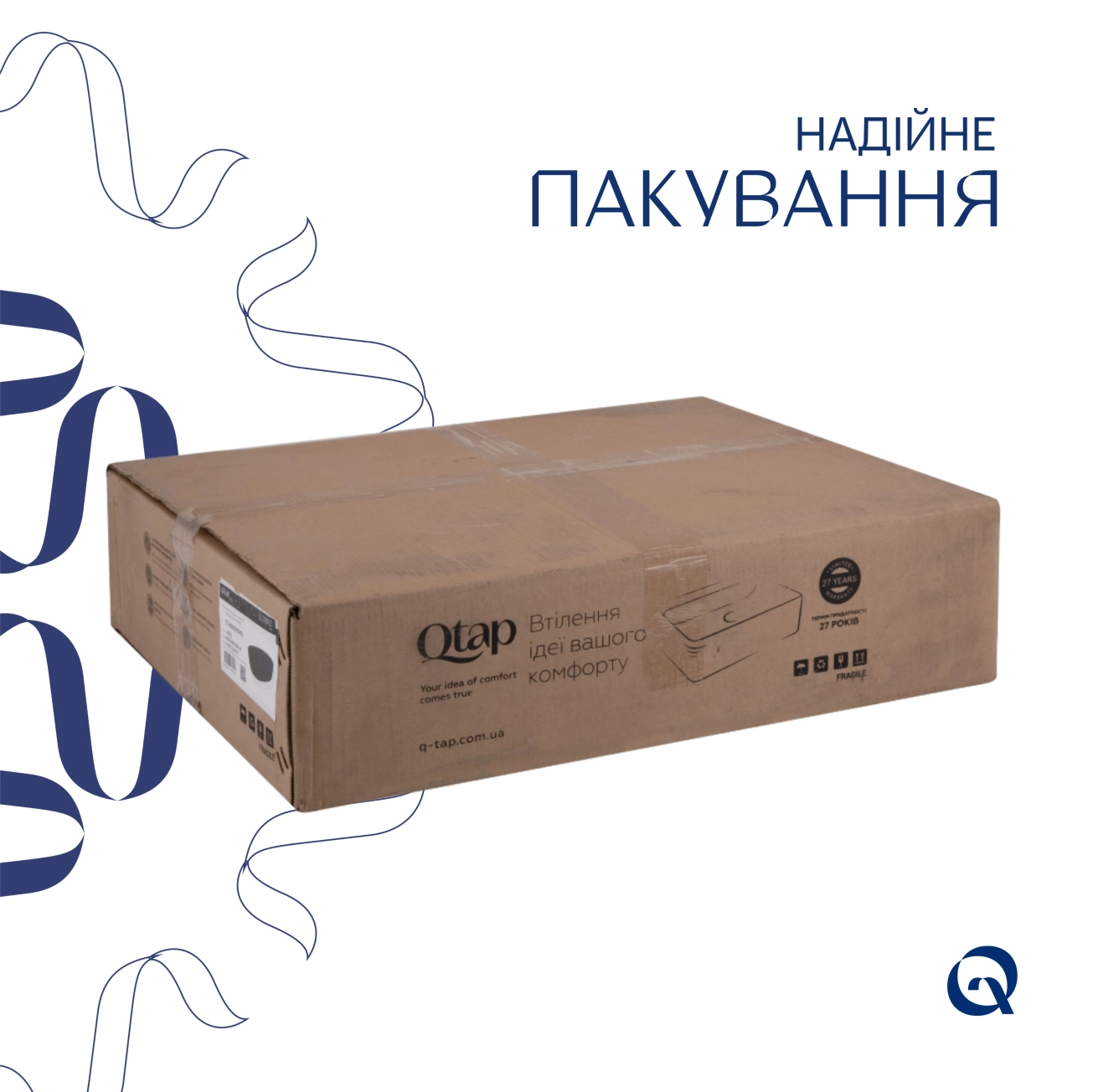 Раковина-чаша Qtap Scorpio 500x380x120 Matt black QT146533MB Фото - 4