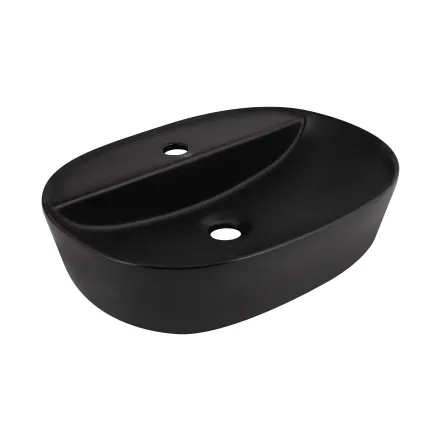 Раковина-чаша Qtap Scorpio 500x380x120 Matt black QT146533MB