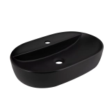 Раковина-чаша Qtap Scorpio 600х400х120 Matt black QT142203MBMBN