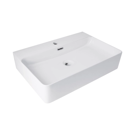 Раковина Qtap Nando LT 610х420х140 White QT12116146W