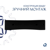 Раковина Qtap Nando LT 500х420х130 Matt black QT12116146AMB Фото - 4