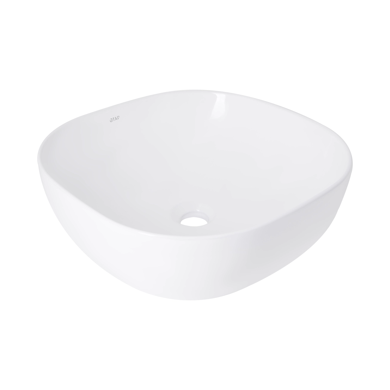 Раковина-чаша Qtap Kolibri 425х425х140 White QT1011K396WN