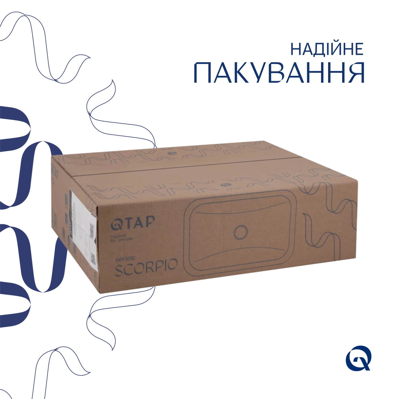 Раковина Qtap Scorpio 510х390х145 White QT1411K490WN Фото - 4