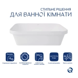 Раковина Qtap Scorpio 510х390х145 White QT1411K490WN Фото - 2