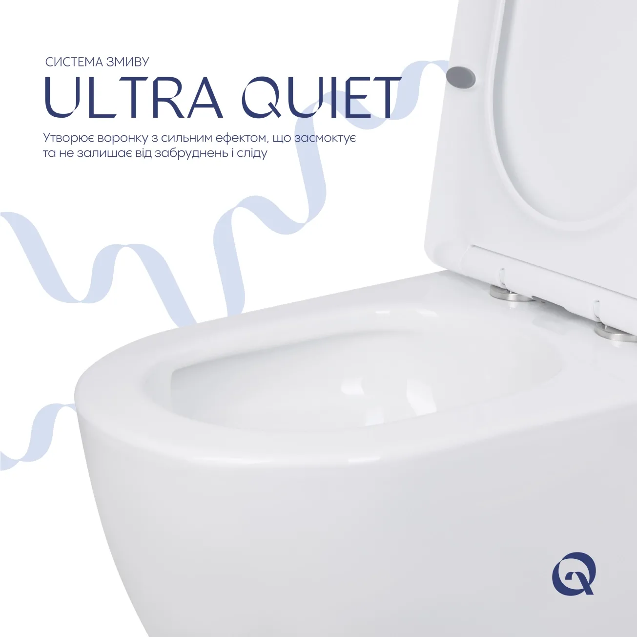 Унітаз підлоговий Qtap Jay Ultra Quiet з сидінням Soft-close 640x360x835 мм QT07222175TW White Фото - 5