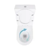 Унітаз підлоговий Qtap Jay Ultra Quiet з сидінням Soft-close 640x360x835 мм QT07222175TW White Фото - 6