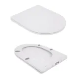 Унітаз підлоговий Qtap Jay Ultra Quiet з сидінням Soft-close 640x360x835 мм QT07222175TW White Фото - 8