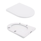 Унітаз підлоговий Qtap Swan Ultra Quiet з сидінням Soft-close 640x360x835 мм QT16222182TW White Фото - 8
