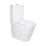 Унитаз напольный Qtap Swan Ultra Quiet с сиденьем Soft-close 640x360x835 мм QT16222182TW White
