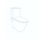 Унитаз напольный Qtap Swan Ultra Quiet с сиденьем Soft-close 640x360x835 мм QT16222182TW White Фото - 1