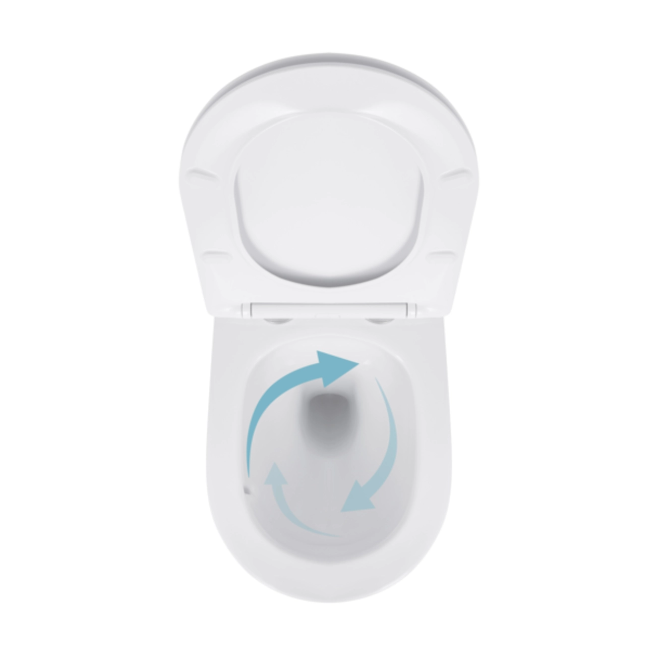 Унитаз подвесной Qtap Jay безободковый с сиденьем Soft-close QT07335175W Фото - 5