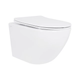 Унитаз подвесной Qtap Jay безободковый с сиденьем Soft-close QT07335175W
