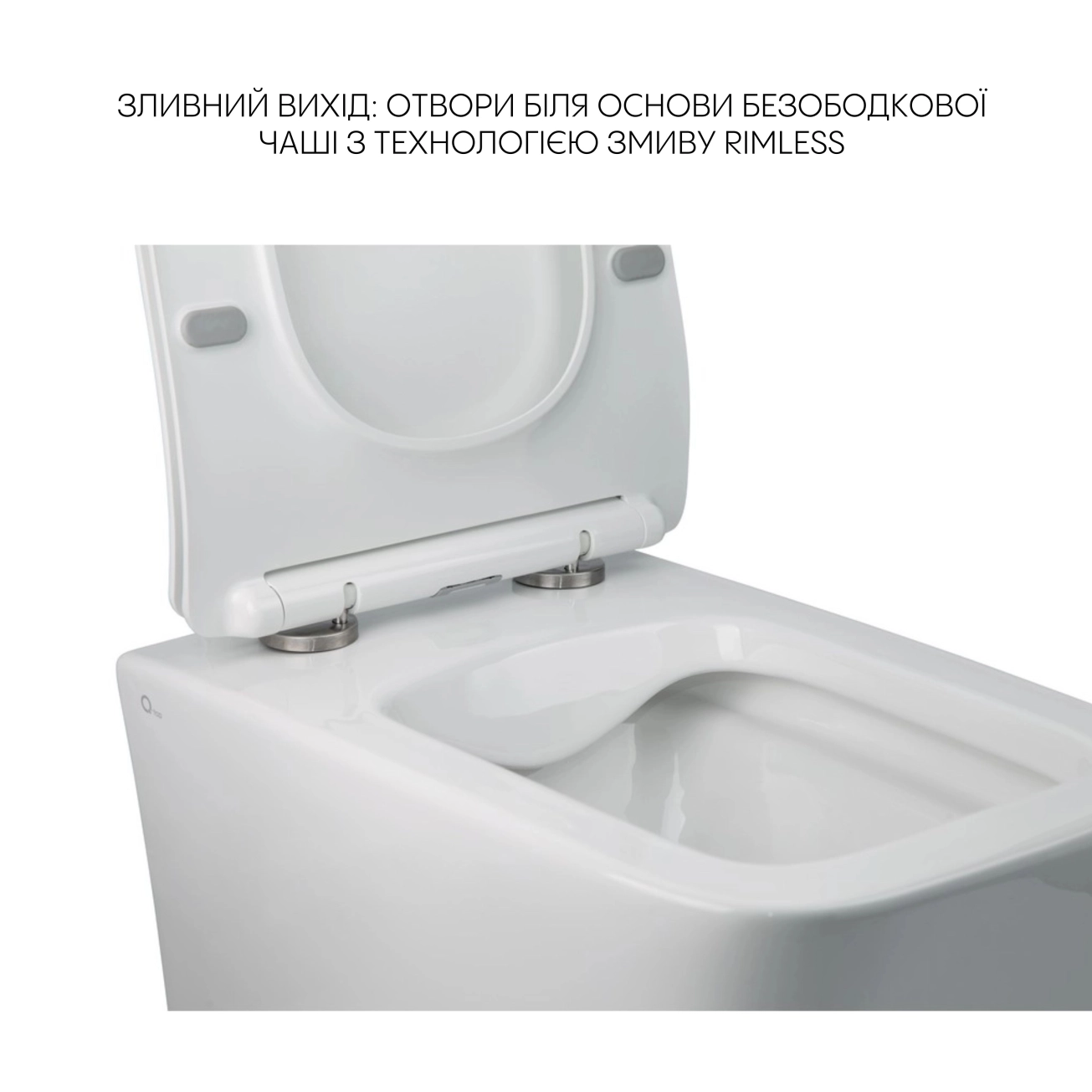 Комплект Qtap Crow 2 в 1: унитаз подвесной Rimless + биде подвесное Фото - 3