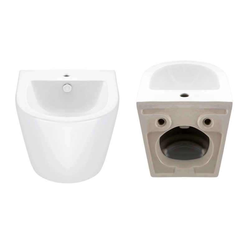 Комплект Qtap Robin 2 в 1: унітаз підвісний Ultra Quiet + біде підвісне (SD00053560) Фото - 2